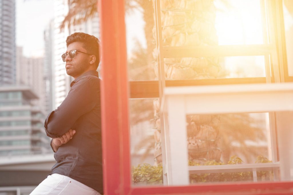 Fashion photographer in Dubai creates visually striking images