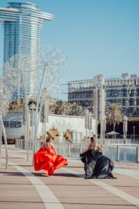 Flying Dress Photography Dubai
