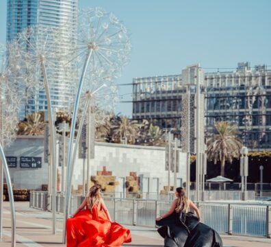 Flying Dress Photography Dubai